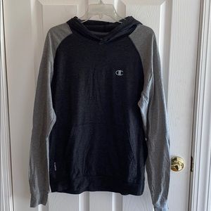 CHAMPION MENS T SHIRT HOODIE